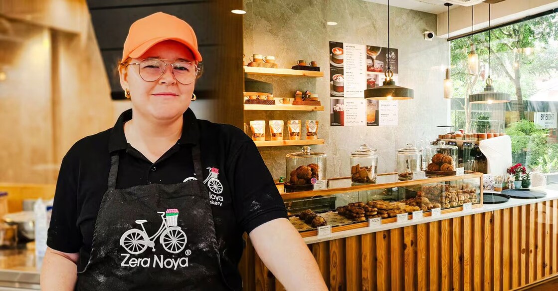 Baker Sarah Lisa of Zera Noya bakery. Photo: Instagram/@zeranoya