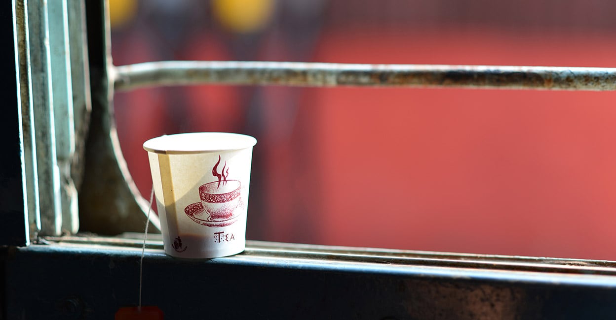 Chai on train