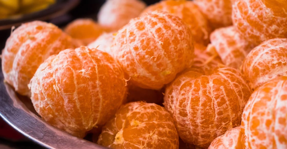 Oranges Fresh, ripe, peeled oranges. Photo: iStock/Dimple Bhati