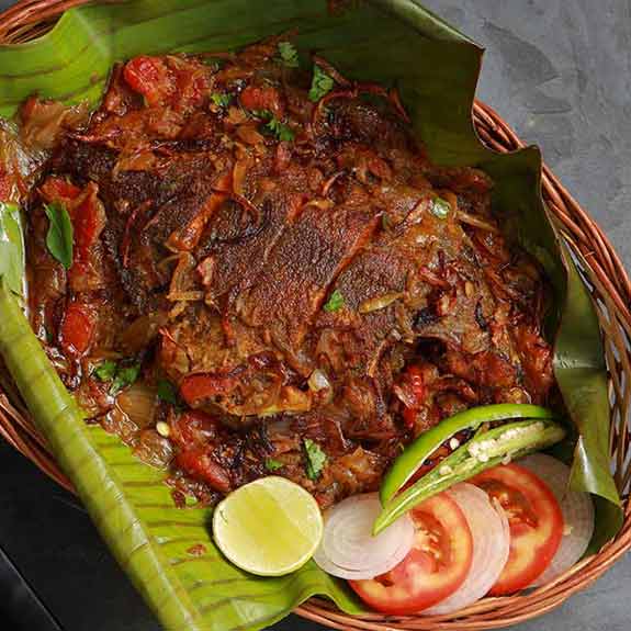 Karimeen pollichathu. Photo: Shutterstock/AALA IMAGES