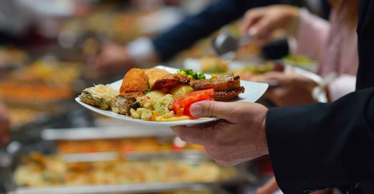 Buffet, full plate Representative image: iStock/.shock