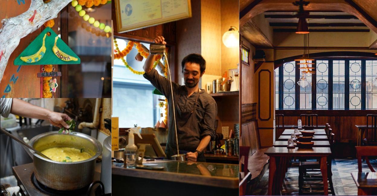 Tadka eatery, Japan. Photo: www.tadka-kyoto.com