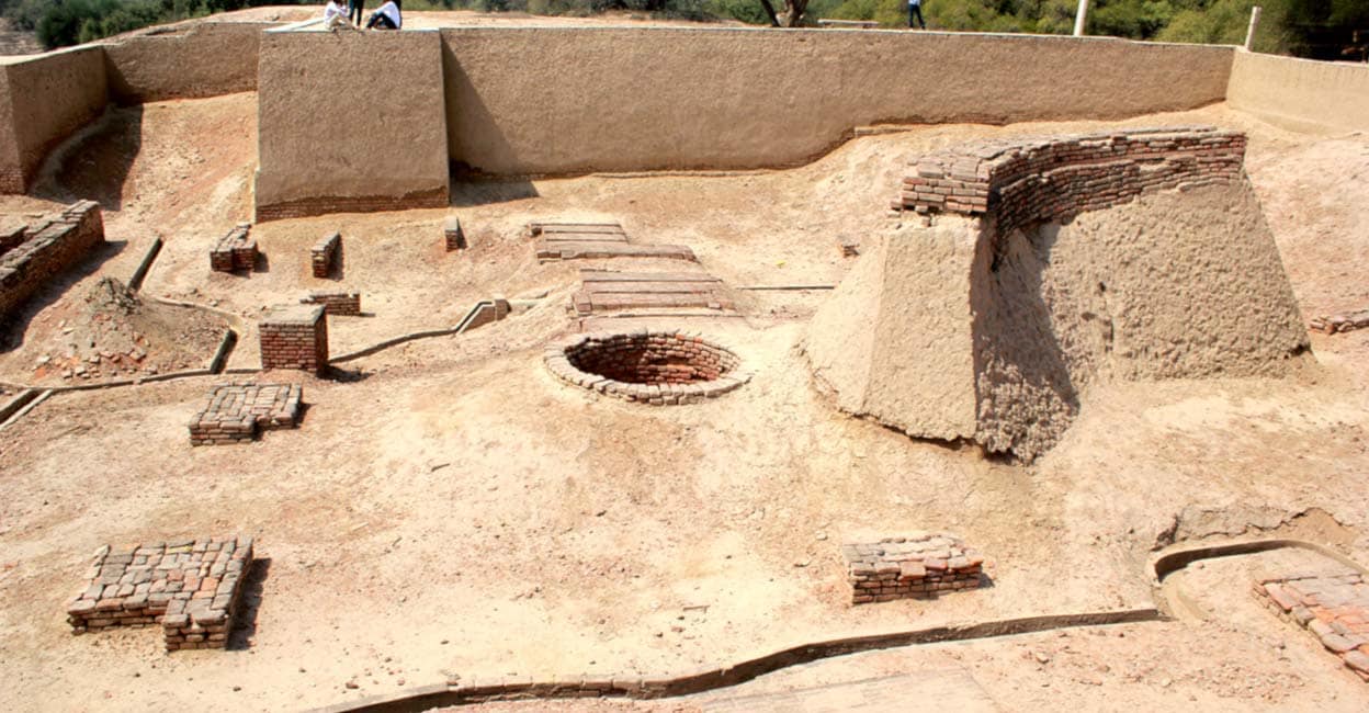 Indus Valley Civilization Remains of the Indus Valley Civilization at Harappa, Pakistan, in a photo taken on March 15, 2017. Photo: Shutterstock/Iftekkhar