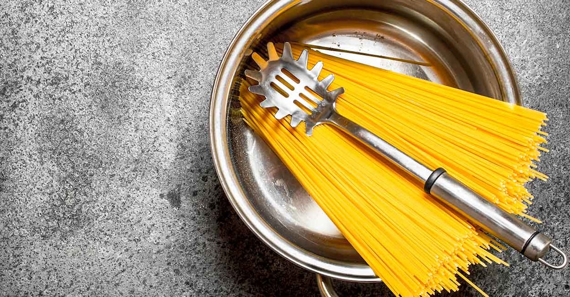 Spaghetti  ladle. Photo: SHutterstock/Chatham172