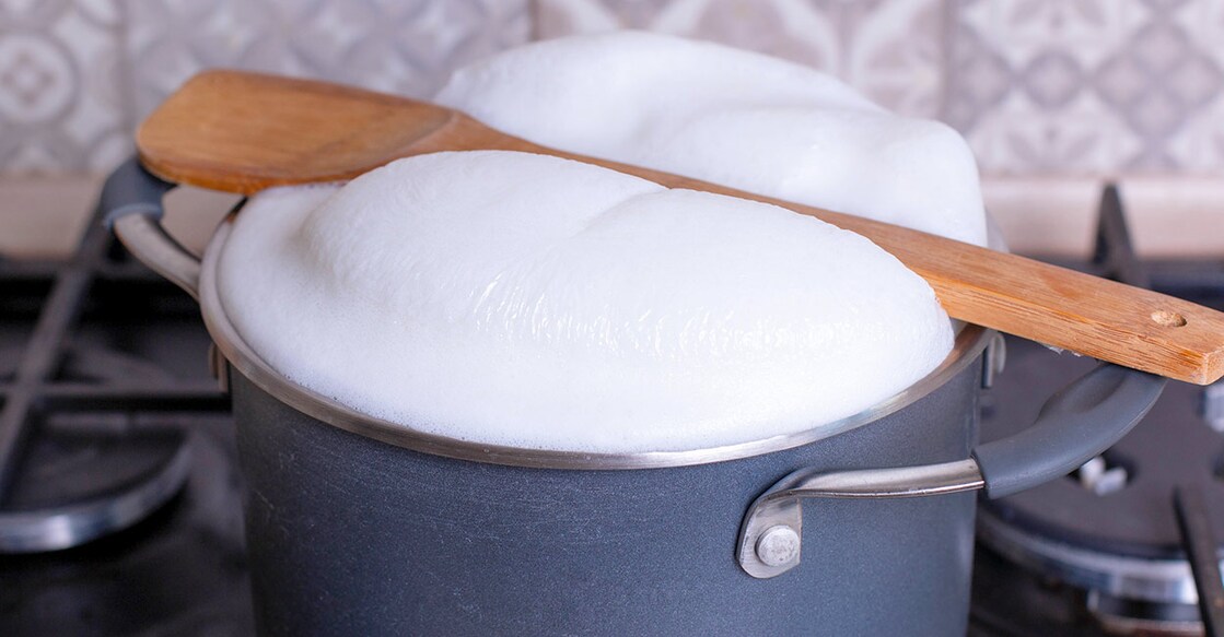 Boiling milk. Photo: iStock/Qwart