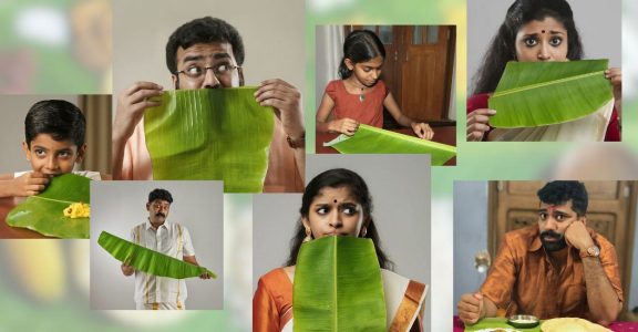 Inwards or outwards? How to fold a banana leaf after Onam sadya – The Kerala way