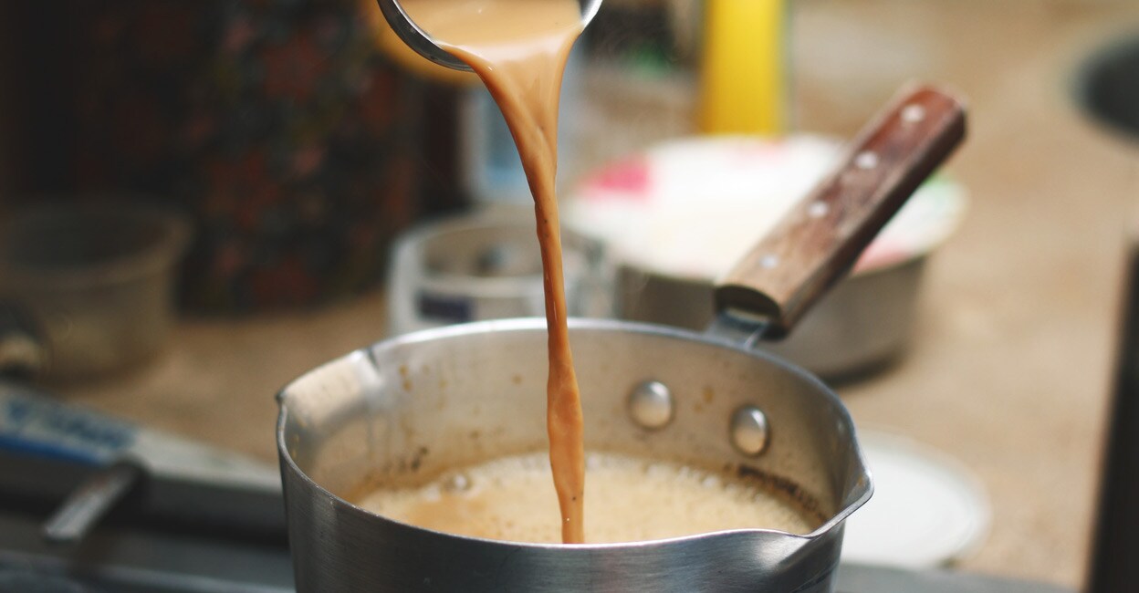 Chai making. Photo: Shutterstock/imranalishah47