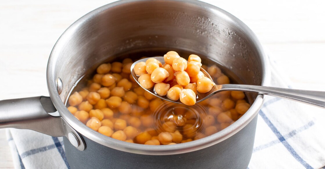 Soaked chickpeas. Photo: iStock/Qwart