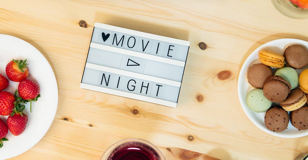 v-day-movie-night Representative image: Shutterstock/Okrasiuk