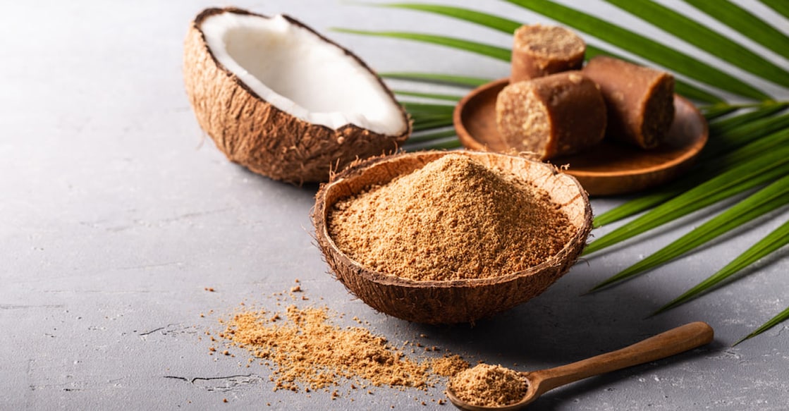 1818306632 Coconut sugar. Photo: Shutterstock/Rostovtsevayu