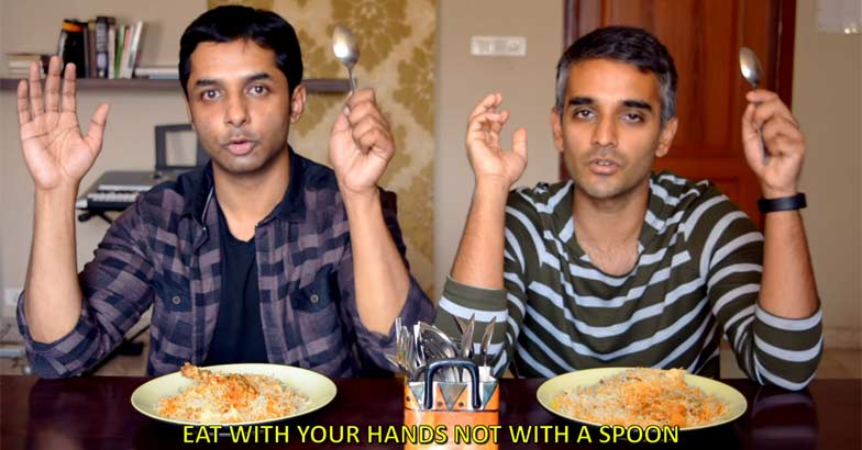 Screengrab from Biryani Anthem – a parody to Ed Sheeran's 'Shape of You' Screengrab from Biryani Anthem – a parody to Ed Sheeran's 'Shape of You'