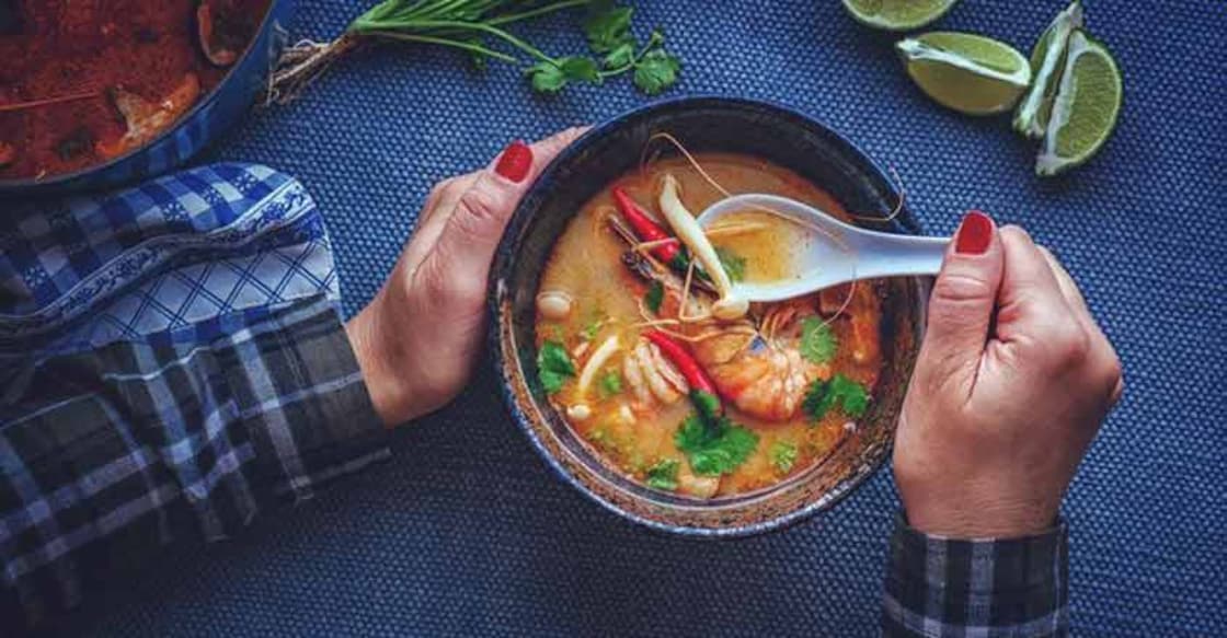 Is the combination of prawns and lime juice lethal? Is the combination of prawns and lime juice lethal?