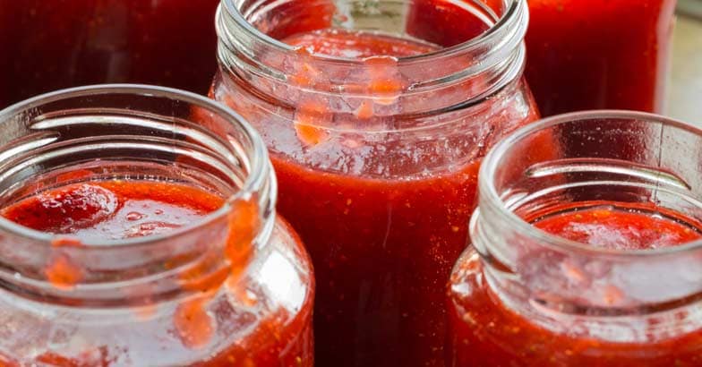 Making jam Making jam