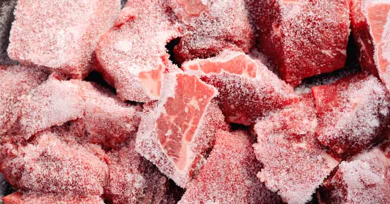 Frozen beef Frozen beef