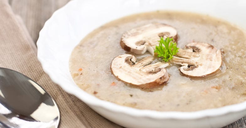 Cream of mushroom soup Cream of mushroom soup