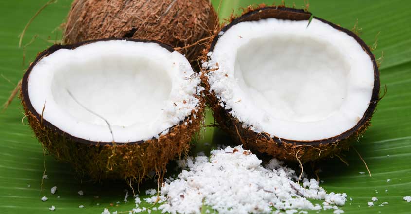 Scraping coconut the easy way Scraping coconut the easy way