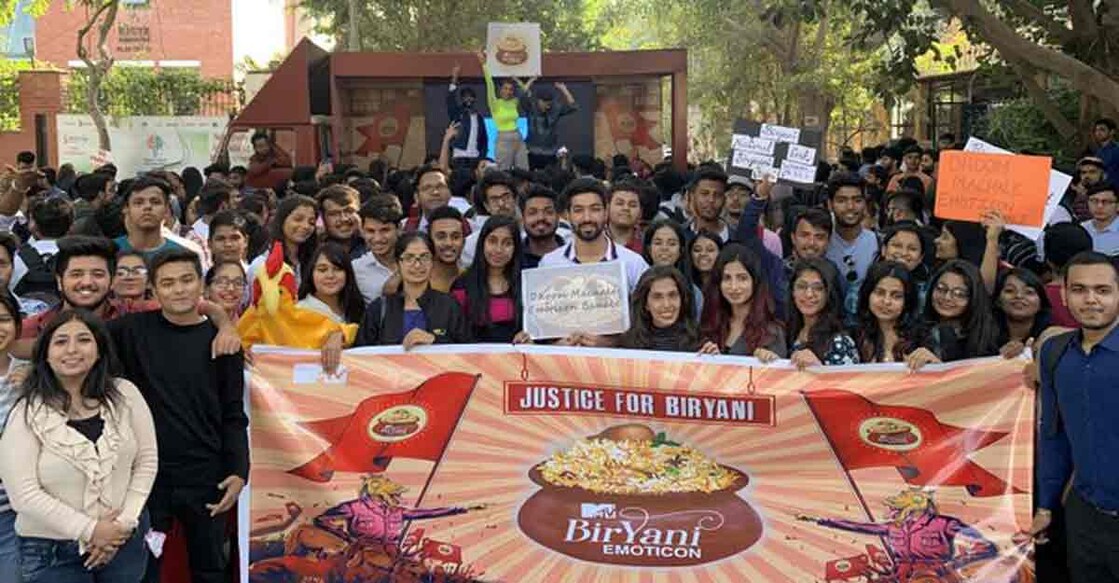 Foodies back biryani emoticon campaign on Twitter