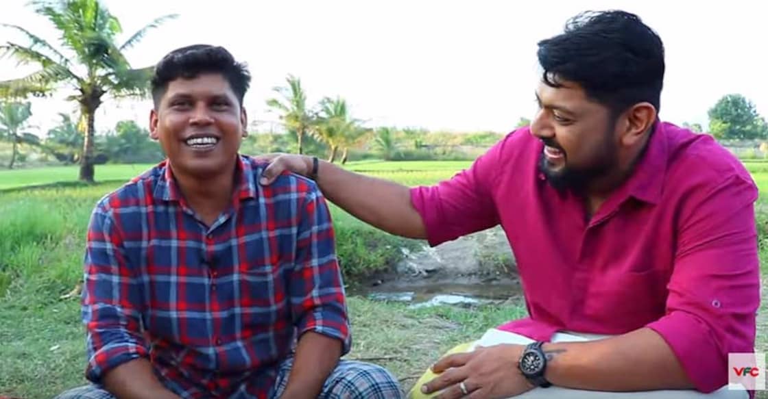 Mithun Ramesh joins Firoz Chuttipara in making mutton roast Mithun Ramesh joins Firoz Chuttipara in making mutton roast