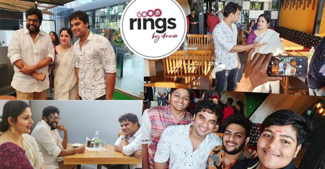 Tovino visits 'Rings by Annie' to enjoy food and friendship