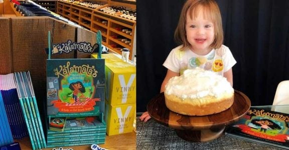 Author-sommelier Sarah Thomas pricks kid's taste buds with little gal Kalamata Author-sommelier Sarah Thomas pricks kid's taste buds with little gal Kalamata