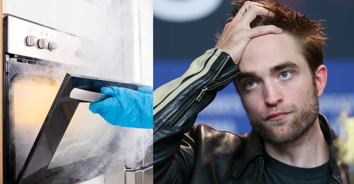 Robert Pattinson blew up his microwave while cooking pasta mid-interview