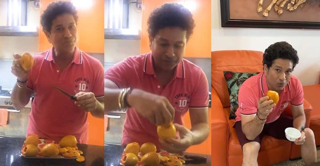 Tendulkar makes mango kulfi on his 25th marriage anniversary