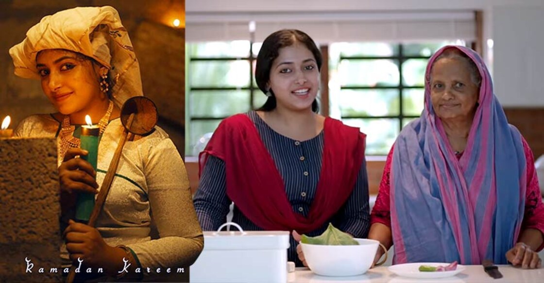 Anu Sithara cooks special 'thalippu' for Iftar