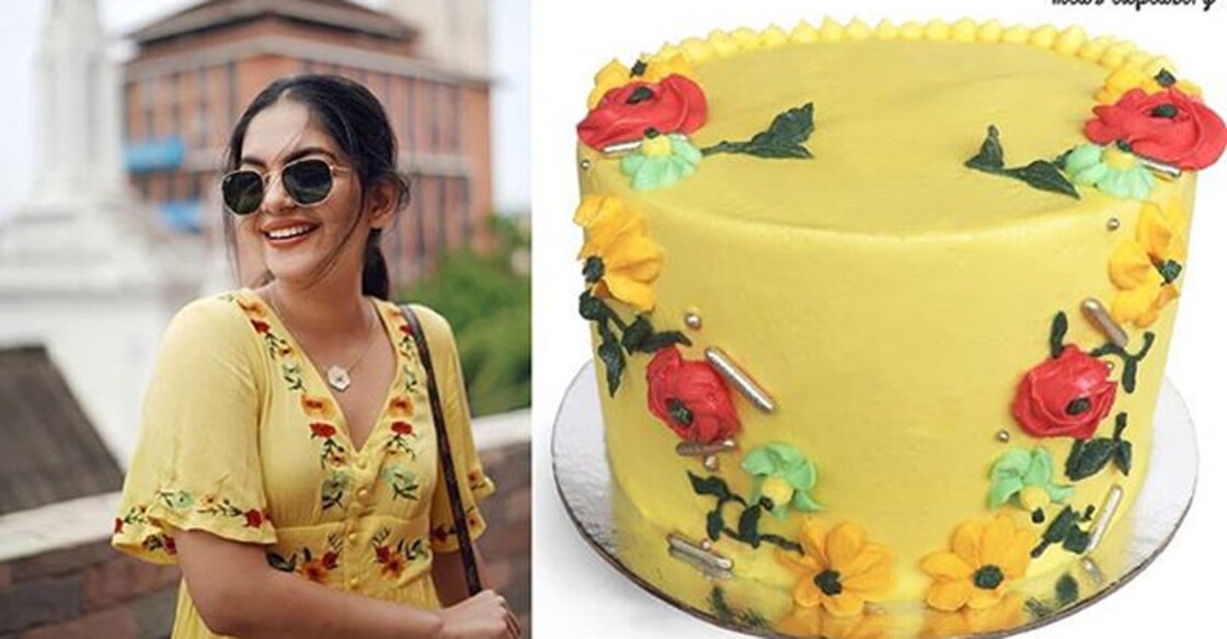 Cake inspired from Ahaana's wardrobe is the star on Instagram