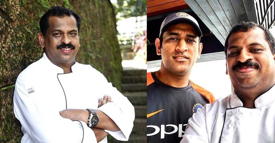 Chef Suresh Pillai recalls special food memories with Dhoni