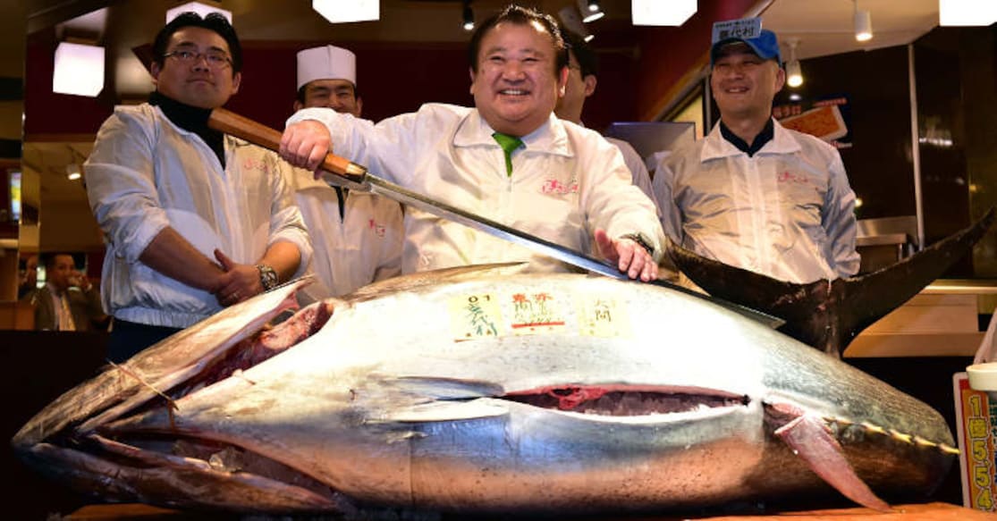 Japan sushi boss pays US$117,000 for endangered tuna