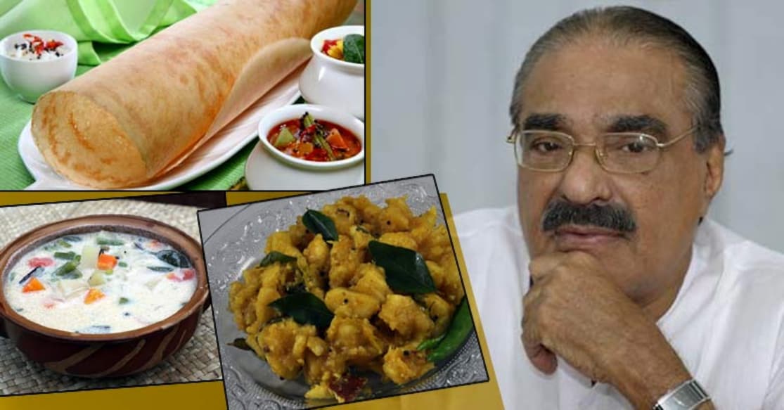 Vegetarian please, and on a plantain leaf: K. M. Mani Vegetarian please, and on a plantain leaf: K. M. Mani
