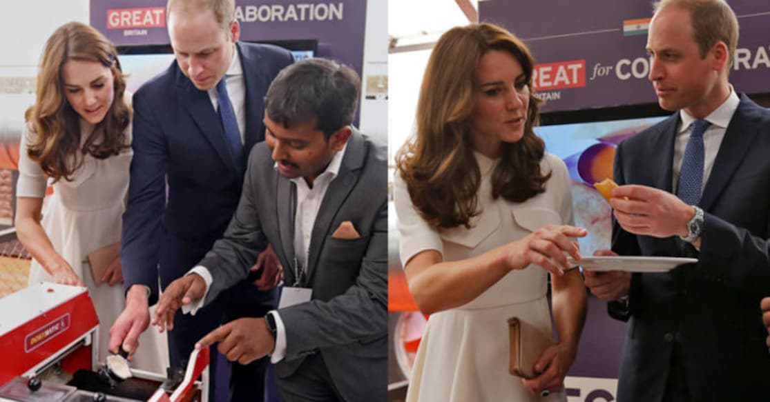 What a dosa, say the British Royalty!