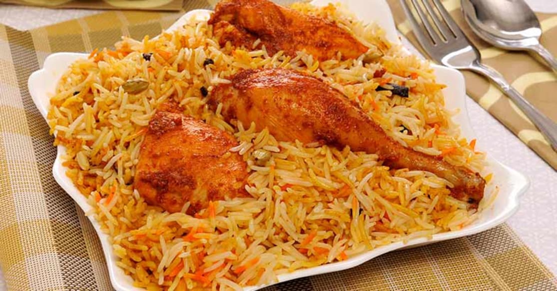 Hyderabadi dum biriyani