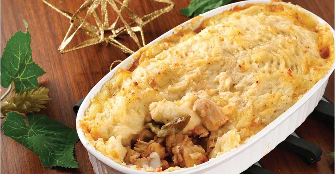 Fish pie with potato