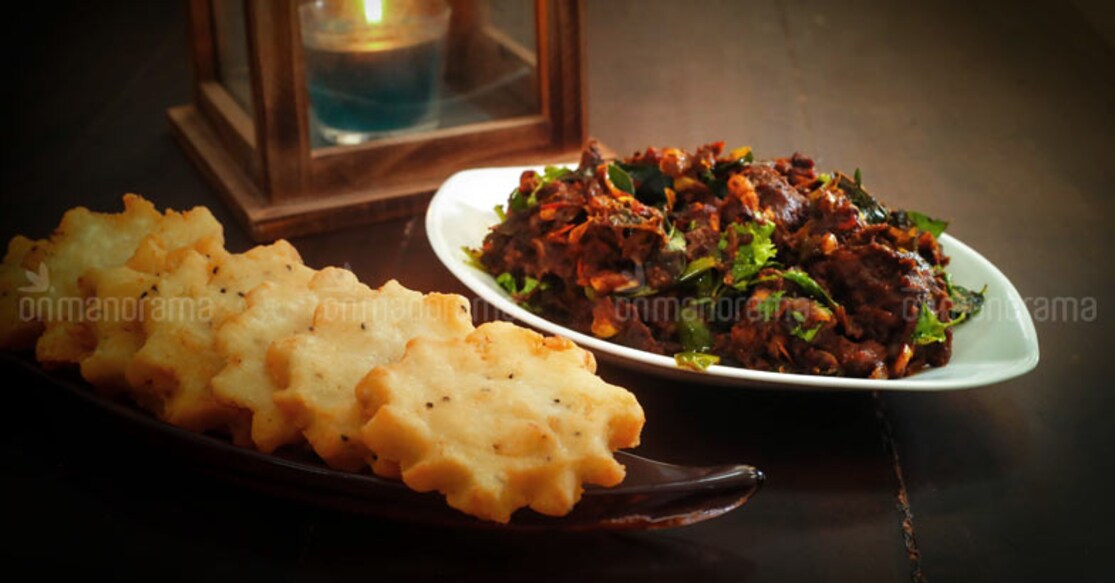 Pooppathiri and mutton jeera