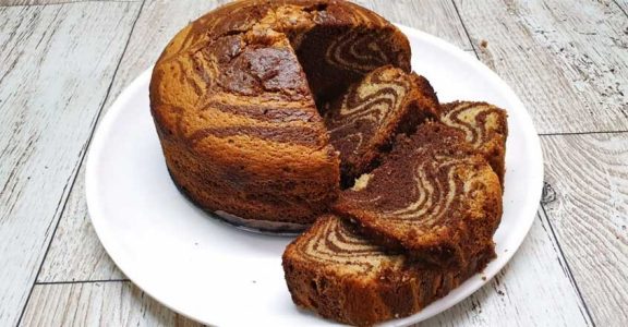 Marble Cake Recipe - Moist, Fluffy, and So Simple to Make