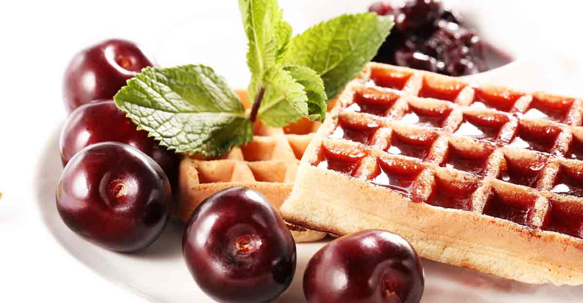 Christmas recipe: Cherry waffles | Shutterstock Christmas recipe: Cherry waffles | Shutterstock