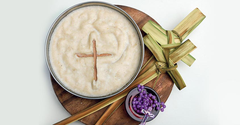 Indri appam and pesaha paal for Maundy Thursday