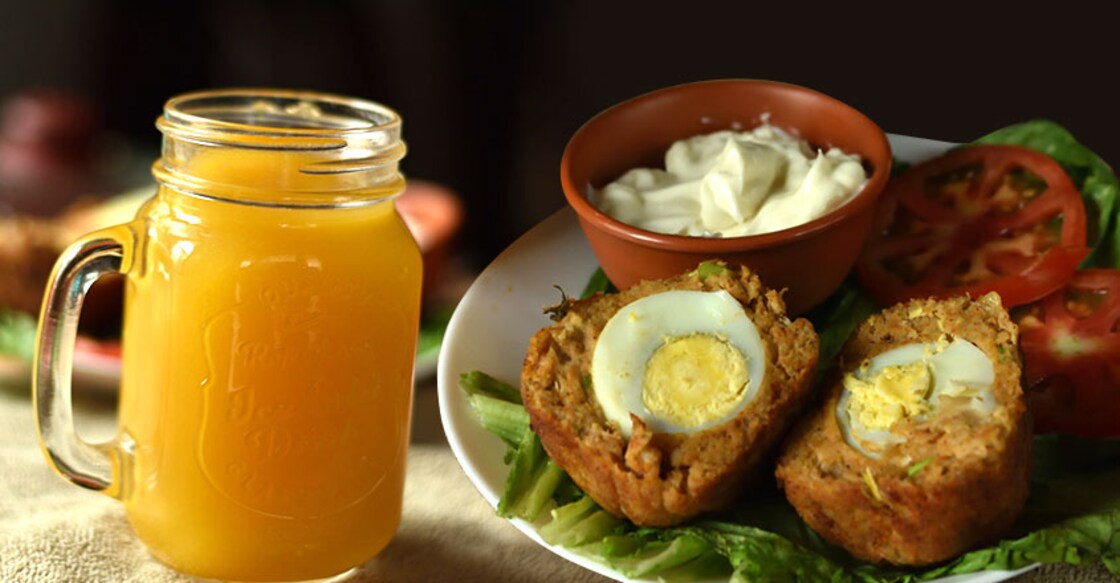 Qamar al-Din and Nargisi kebab