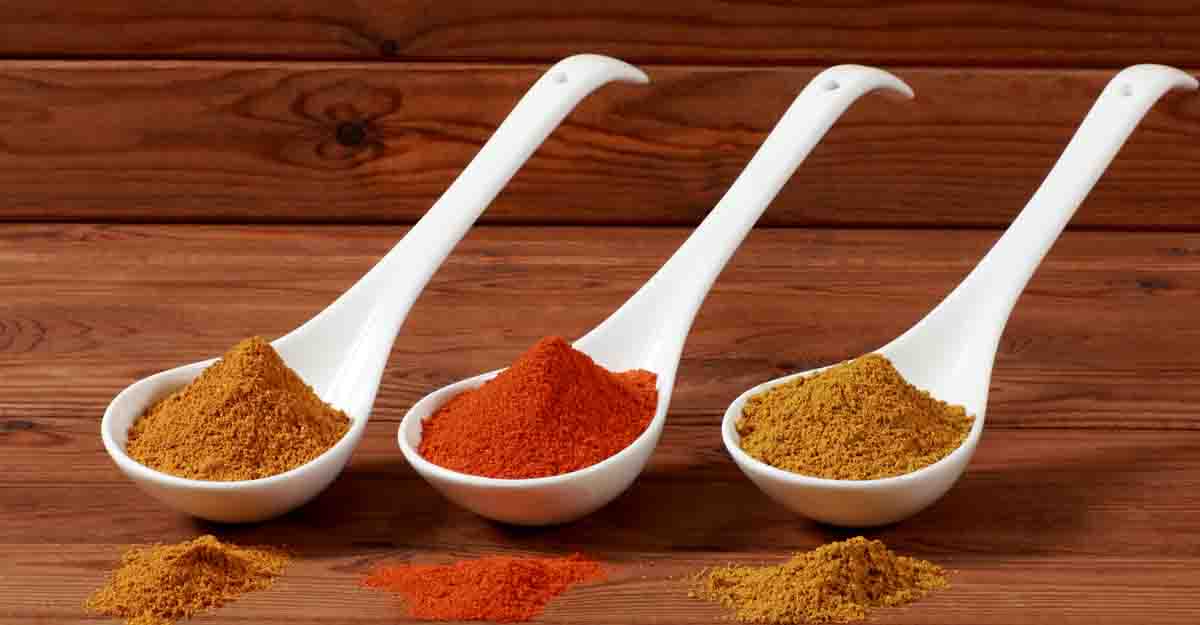 Make easy homemade curry powders for Onam sadya South Indian masalas