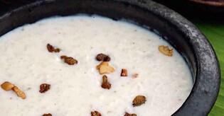 Pressure cooker rice payasam