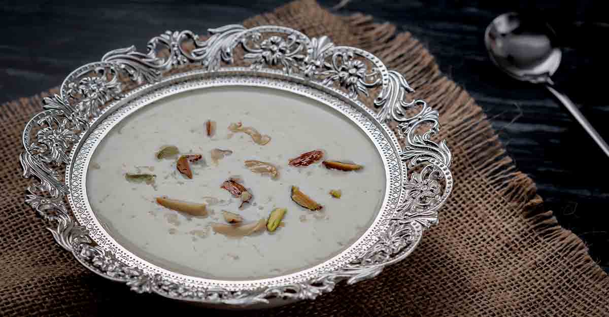 almond kheer almond kheer