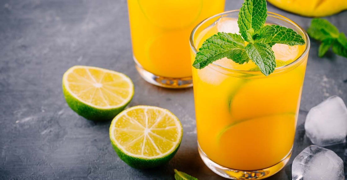 Mango lemonade for this summer