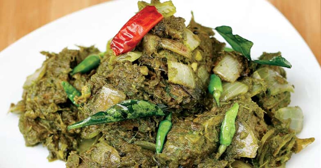 Beef kanthari fry