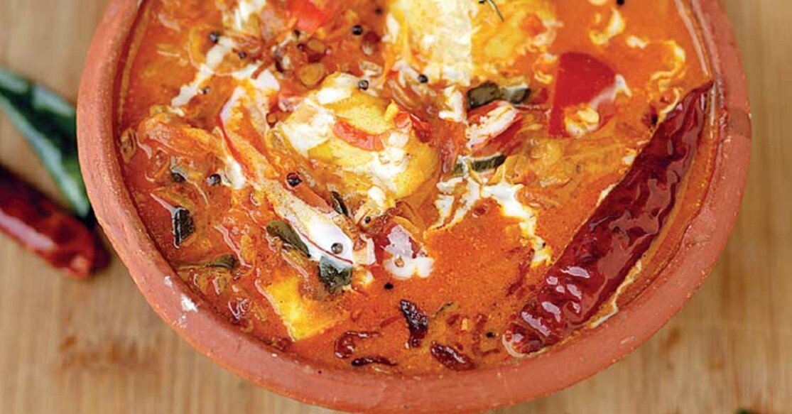 Fish tomato curry