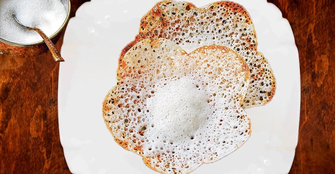 Easy palappam with no coconut paste Easy palappam with no coconut paste