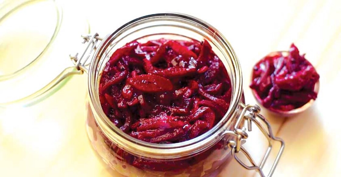 Tasty beetroot pickle for biryani