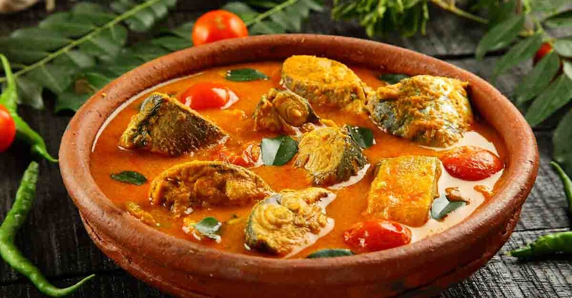tomato fish curry