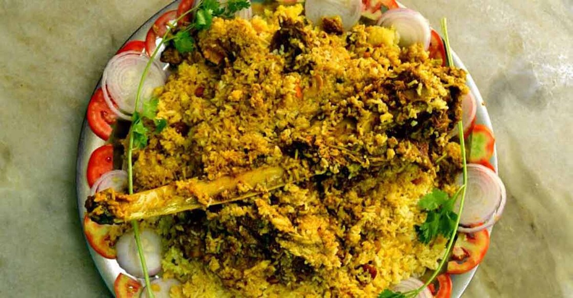 Thodupuzha Bharat Hotel special beef ribs biryani