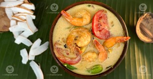 Prawns molee – a creamy coconut curry with a historic touch